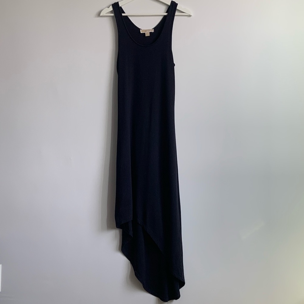 Michael Kors Asymmetrical Navy Dress
